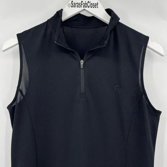 Zyia Active Dress Ivy Classic Black Clubhouse Tennis Golf Stretch Size Medium - Picture 3 of 9